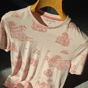Primark Pink Graphic Short Sleeve Tee